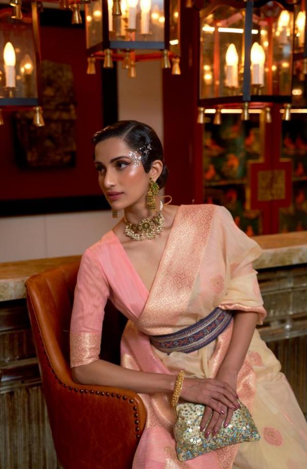 Rajtex Koski Linen Silk Designer Saree Collection 